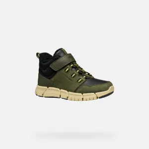Khaki Boys' Ankle Boots Geox Flexyper B ABX - Boys