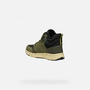 Khaki Boys' Ankle Boots Geox Flexyper B ABX - Boys