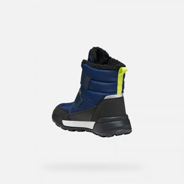 Geox Trekkyup ABX Boys' Navy Blue Ankle Boots - Boys