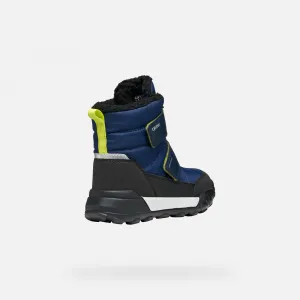 Geox Trekkyup ABX Boys' Navy Blue Ankle Boots - Boys