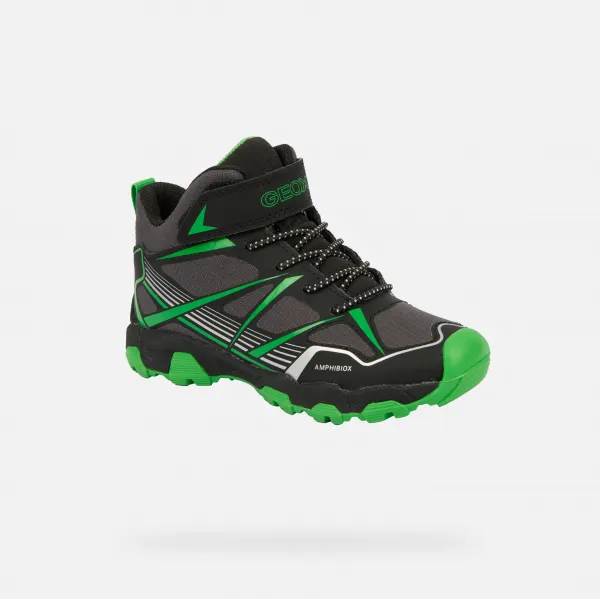 Grey Boys' Ankle Boots Geox Magnetar B ABX - Boys