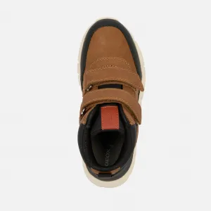 Brown Boys' Ankle Boots Geox Flexyper Boy - Boys