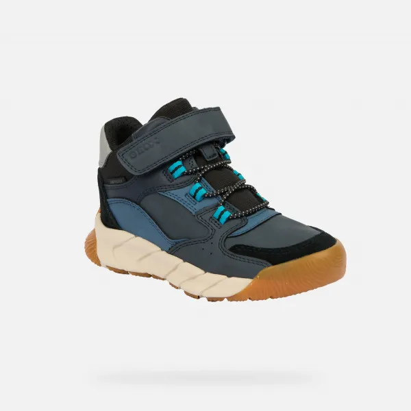 Blue Boys' Ankle Boots Geox Flexyper Pro Boy B - Boys