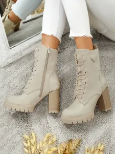 Resti Women's Event Bramble Eco-Suede Heeled Ankle Boots