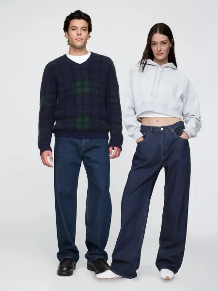 GAP Pánske džínsy  Baggy Americana Unisex 597498-00 Veľkosť: 38/32