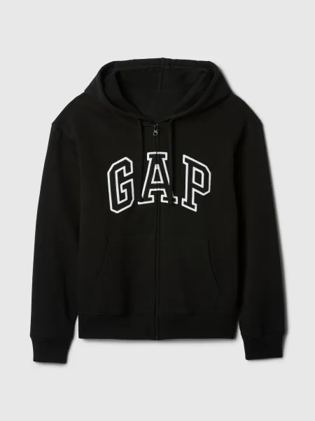 GAP HERITAGE Dámska mikina, čierna, veľkosť