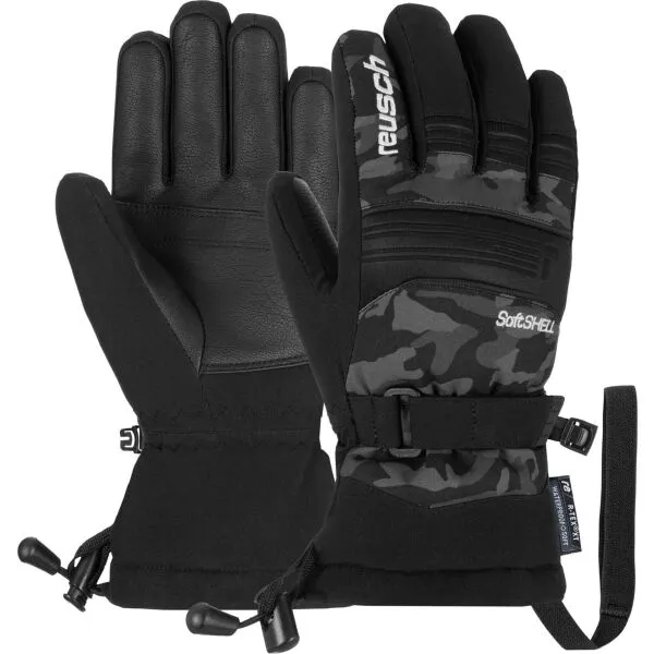 Reusch KONDOR R-TEX&reg; XT JUNIOR Detské zimné rukavice, čierna, veľkosť