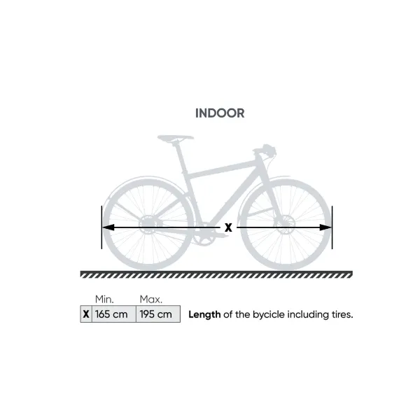 VELOSOCK MISTIC FOREST Ochranný poťah na bicykel, sivá, veľkosť