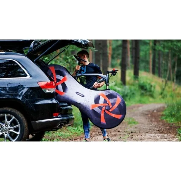 VELOSOCK MISTIC FOREST Ochranný poťah na bicykel, sivá, veľkosť