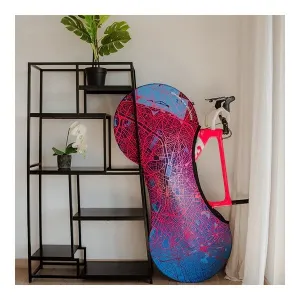 VELOSOCK MISTIC FOREST Ochranný poťah na bicykel, sivá, veľkosť