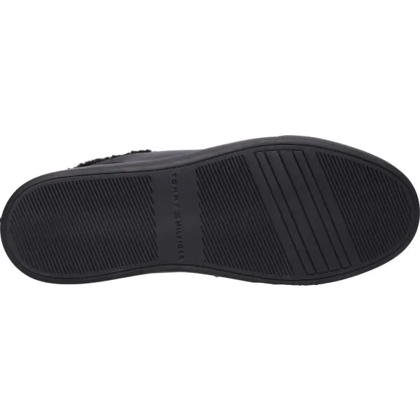 Tommy Hilfiger CASUAL CUPSOLE SNEAKER WL Dámska nízka obuv, čierna, veľkosť