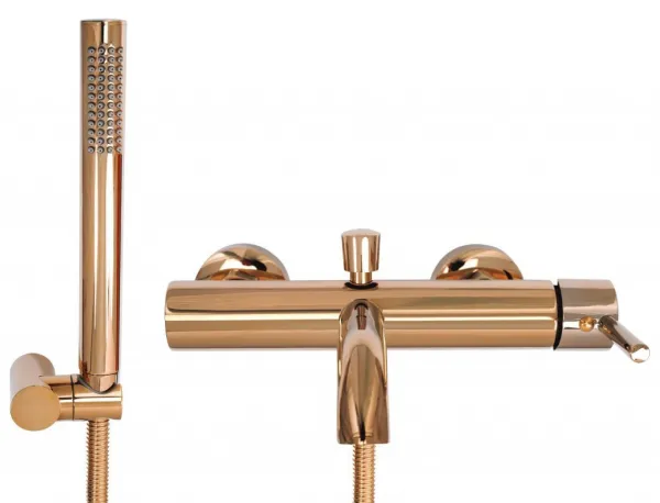 REA - Vaňová nástenná batéria LUNGO Copper REA-B7987
