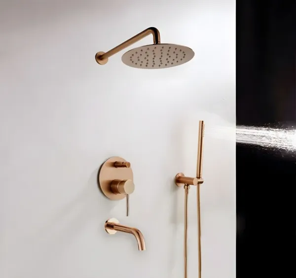 REA - Podomietková kúpeľňová sada LUNGO Copper + BOX REA-P7998