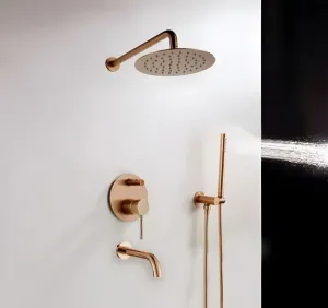 REA - Podomietková kúpeľňová sada LUNGO Copper + BOX REA-P7998