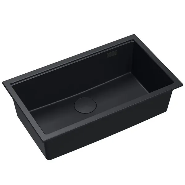 Quadron Quadron - Granitový drez Logan 110 Black Meď HQD7644U7_PVDC1_U