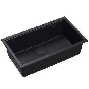 Quadron Quadron - Granitový drez Logan 110 Black Meď HQD7644U7_PVDC1_U