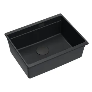 Quadron Quadron - Granitový drez Logan 100 Black Čierny HQJ6045U7_BLM_U
