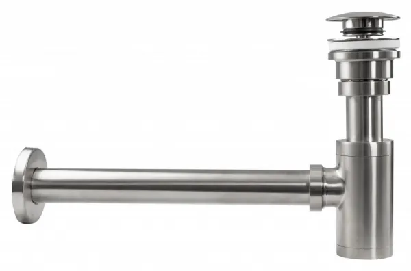 REA Sifon click-clack BRUSH NICKLE INOX