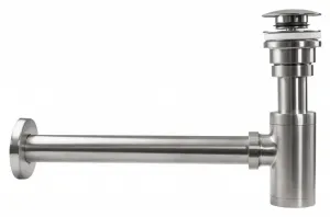 REA Sifon click-clack BRUSH NICKLE INOX