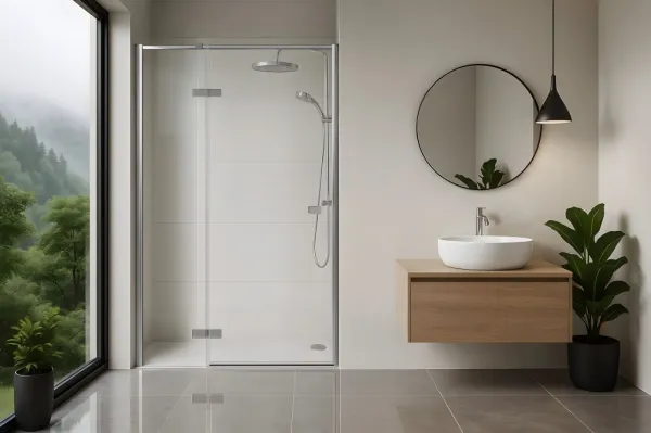 REA/S - Sprchové dvere Atlas 100 Chrome vpravo KPL-K4665