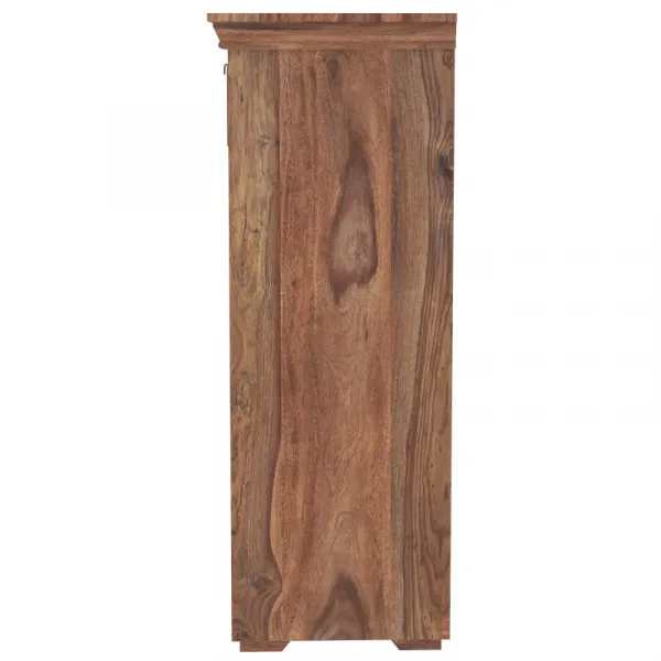 indickynabytok.sk - Knižnica Mira 60x120x45 indický masív palisander