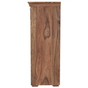 indickynabytok.sk - Knižnica Mira 60x120x45 indický masív palisander