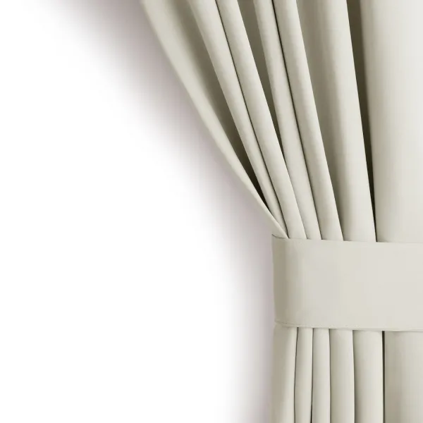 Záves AmeliaHome Blackout s priechodkami 140x270 cm krémový, veľkosť 140x270