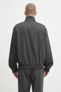 Vlnená bunda Drôle de Monsieur La Trackjacket Flanelle