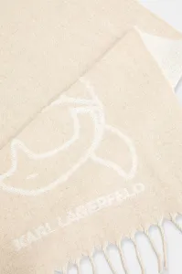 Šál s prímesou vlny Karl Lagerfeld IKON