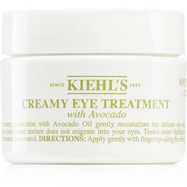 Kiehl's Avocado Creamy Eye Treatment intenzívna hydratačná starostlivosť pre očné okolie s avokádom 28 ml