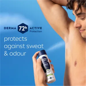 NIVEA MEN Derma Control Sensitive antiperspirant v spreji pre citlivú pokožku 150 ml