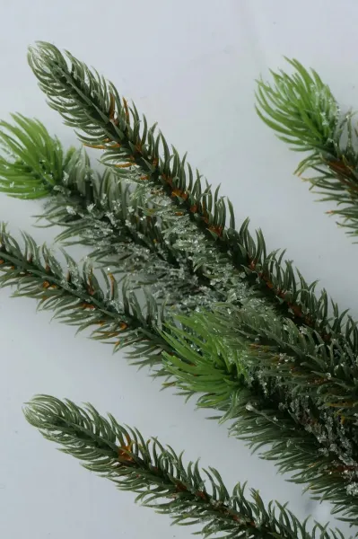 Dekoria Garland Pine Tree 200x10x10cm frosted, 10 x 10 x 200 cm