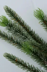 Dekoria Garland Pine Tree 200x10x10cm frosted, 10 x 10 x 200 cm