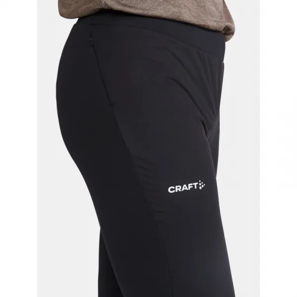 Pánske bežecké nohavice CRAFT ADV ESSENCE WARM WIND TIGHTS 2 M-999000-Black