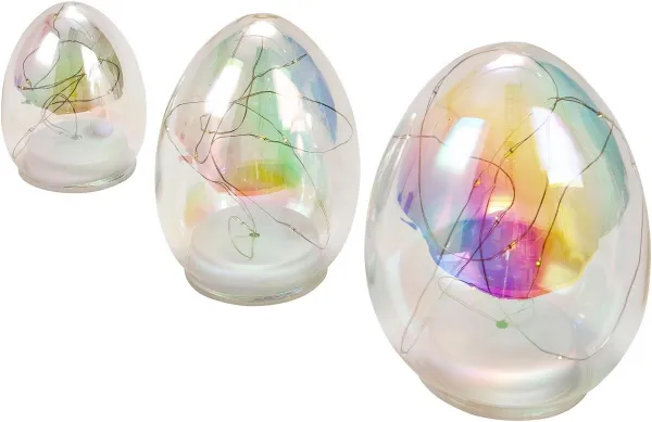 Weltbild LED světelná dekorace Vajíčka, sada 3 ks