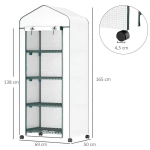 Foliovník so 4 policami