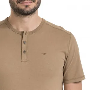 Bushman Pánske henley tričko Wray II, camel M