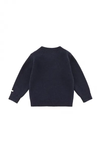 Vlnený detský svetrík Donsje Denn Merino Wool Sweater Snowman