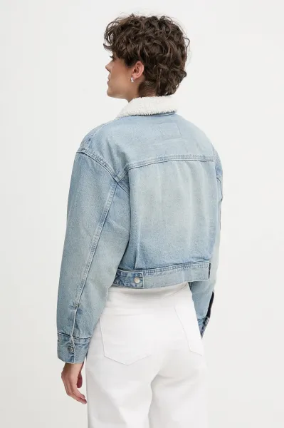 Rifľová bunda Calvin Klein Jeans
