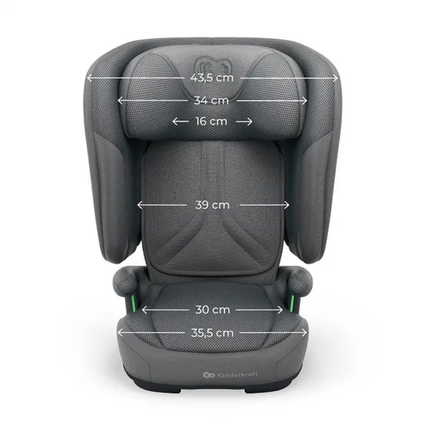 Autosedačka Kinderkraft Unity 2 I-Size Farba: Grey