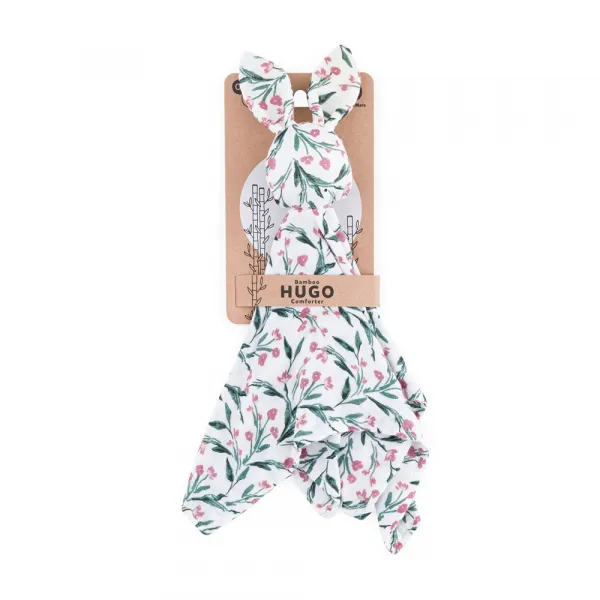 PETITE&MARS Maznáčik bambusový mušelínový Hugo Pink Meadow 0m+