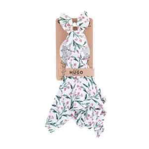 PETITE&MARS Maznáčik bambusový mušelínový Hugo Pink Meadow 0m+
