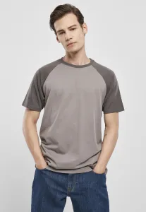Raglan Contrast Tee Asphalt/Dark Shade