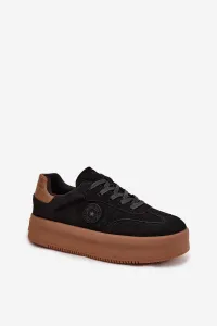 BIG STAR SHOES Dámske tenisky na platforme Big Star