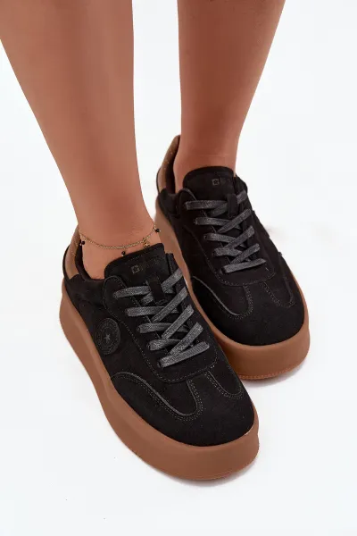 BIG STAR SHOES Dámske tenisky na platforme Big Star