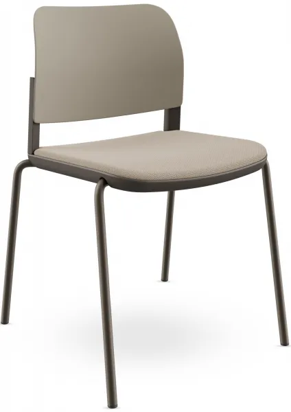 LD SEATING Konferenčná stolička DUO,DU-02-N7, bronzový rám