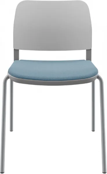 LD SEATING Konferenčná stolička DUO,DU-02-N2, sivá kostra rám