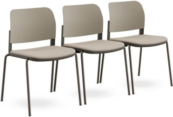 LD SEATING Konferenčná stolička DUO,DU-02-N7, bronzový rám