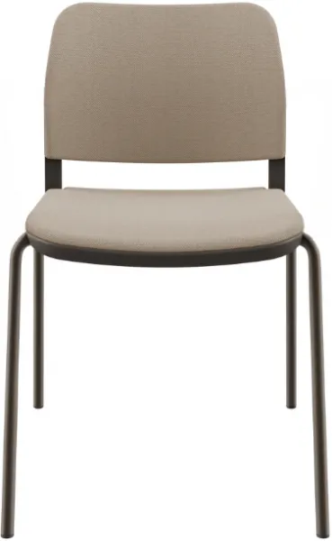 LD SEATING Konferenčná stolička DUO,DU-03-N7, bronzová kostra, celočalúnená