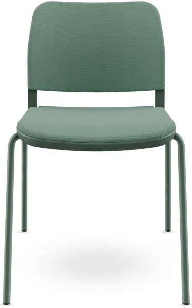LD SEATING Konferenčná stolička DUO,DU-03-N7, zelená kostra, celočalúnená